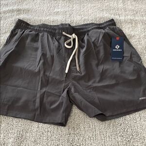 Hodo Sports Gray Athletic Shorts